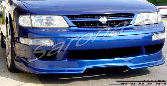 Custom Nissan Maxima  Sedan Front Bumper (1997 - 1999) - $590.00 (Part #NS-034-FB)